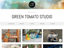 Tablet Screenshot of greentomato.com.ar