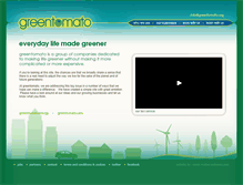 Tablet Screenshot of greentomato.org